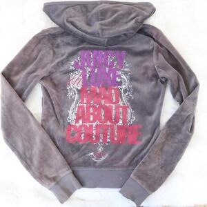 juicy couture velour hoodie